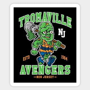 Tromaville Avengers - 80's Movie - Sports Mascot Magnet